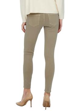 Pantalón Only Blush Chino Skinny Tostado Mujer