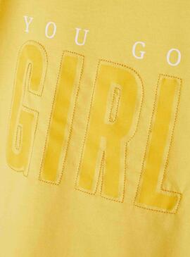 Camiseta Name It Tubul Amarillo para Mujer