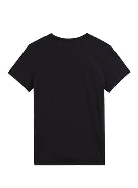 Camiseta Levis Seasonal Poste Negro Mujer