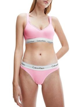 Sujetador Calvin Klein Lift Bralette Rosa Mujer