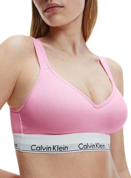 Sujetador Calvin Klein Lift Bralette Rosa Mujer