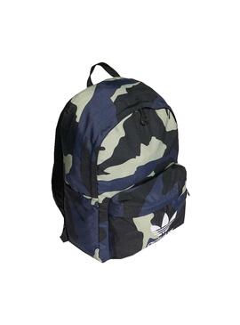 Mochila Adidas Camo Negro para Niño