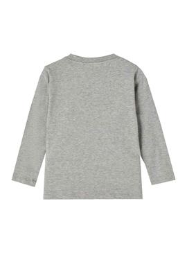 Camiseta Name It Marvel Gris para Niño