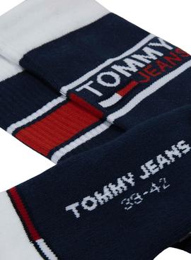 Pack Calcetines Tommy Jeans TH Unisex Marino