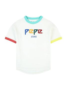 Camiseta Pepe Jeans Coventina Blanco Niña