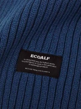 Bufanda Ecoalf Thickalf Azul para Hombre y Mujer
