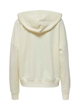 Sudadera Only Feel Summer Con Capucha Tofu Mujer