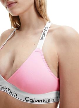 Sujetador Calvin Klein Unlined Bralette Rosa Mujer