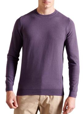 Jersey Superdry Vintage Morado Para Hombre