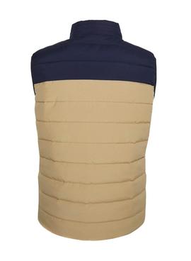 Chaleco Lacoste Acolchado Bicolor Para Hombre