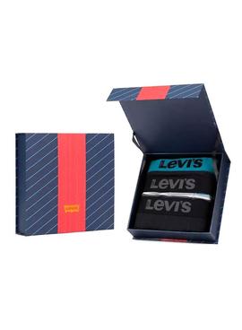 Caja Regalo levis 3 calzoncillos Multi Negro Hombr