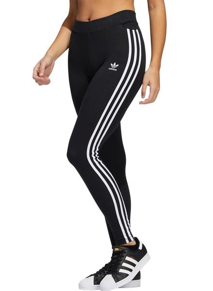 pestaña estimular calendario Mallas Adidas Adicolor Classic 3 Bandas Negro