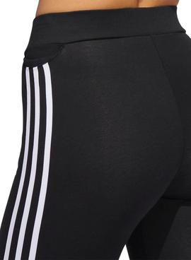 Mallas Adidas Adicolor Classic 3 Bandas Negro 