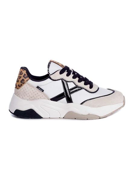 Zapatillas Munich 88 Blanco Leopardo