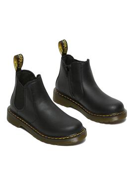 Botas Dr Martens Chelsea 2976 J Negro Para Niños