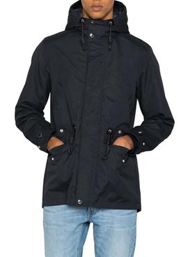 Parka Jack and Jones Lay Marino Para Hombre