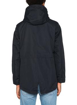 Parka Jack and Jones Lay Marino Para Hombre