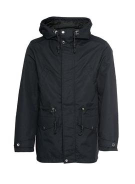 Parka Jack and Jones Lay Marino Para Hombre