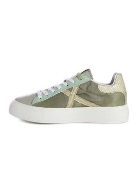 Zapatillas Munich Rete Sky 347 Verde Para Mujer