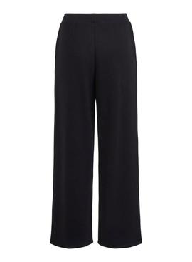 Pantalon Vila Viemely Negro para Mujer