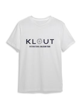 Camiseta Klout O Gran Camiño Blanco Mujer y Hombre