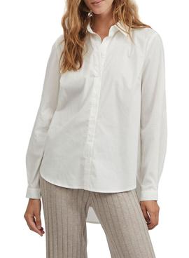 Camisa Vila Vigimas Blanco para Mujer