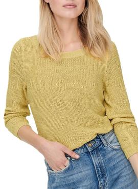 Jersey Only Geena Amarillo para Mujer