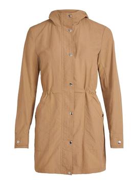 Parka Vila Vibimi Camel para Mujer