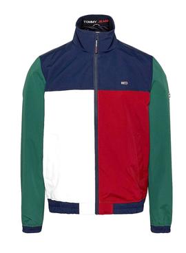 Cazadora Tommy Jeans Bomber Colorblock para Hombre