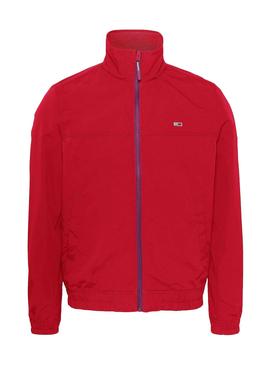 Cazadora Tommy Jeans Bomber Rojo para Hombre