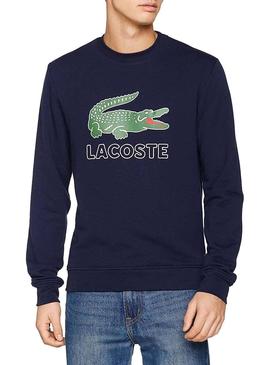 Sudadera Lacoste SH6382 Marino Hombre