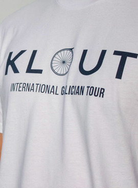 Camiseta Klout O Gran Camiño Blanco Mujer y Hombre