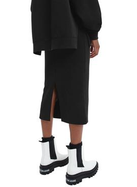 Falda Calvin Klein Jeans Lapiz Negro para Mujer