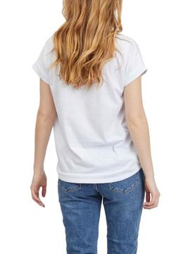 Camiseta Vila Dreamers Blanco Basico para Mujer