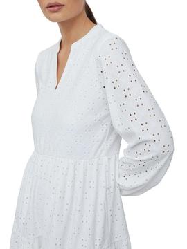 Vestido Vila Kawa Blanco para Mujer