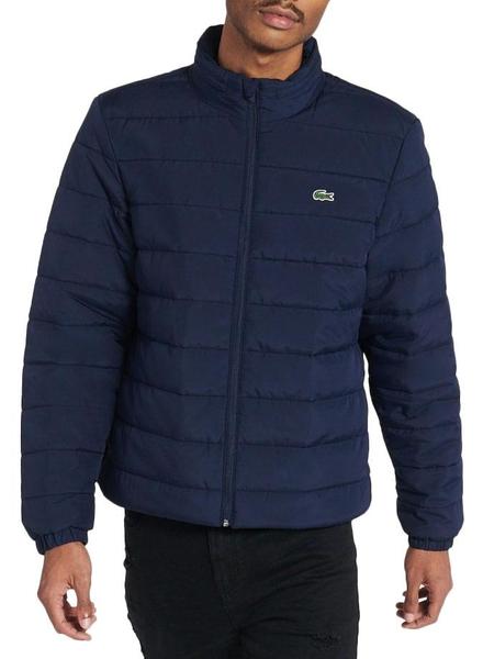 Chamarra lacoste negra deals