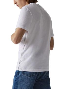 Camiseta Lacoste Monografica Blanco para Hombre