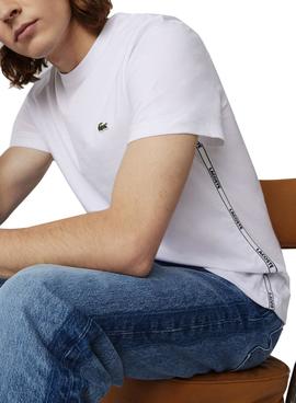 Camiseta Lacoste Monografica Blanco para Hombre