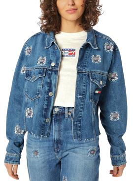 Cazadora Vaquera Tommy Jeans Denim para Mujer