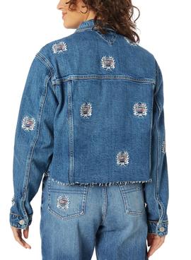 Cazadora Vaquera Tommy Jeans Denim para Mujer