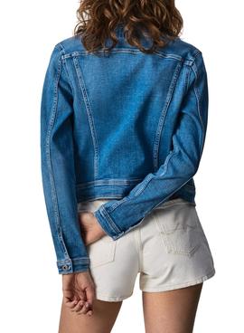 Cazadora Vaquera Pepe Jeans Core Azul para Mujer