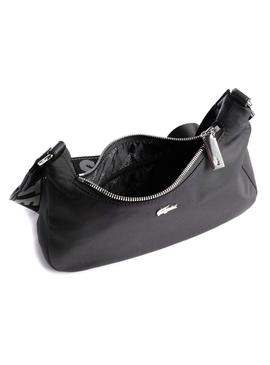 Bolso Lacoste Hobo Negro para Mujer