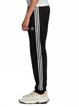 dramático Prohibición Tener un picnic Pantalon Chandal Adidas Classics SST Negro Hombre