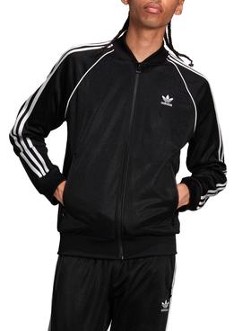 Plantando árboles Acción de gracias Profesor Chaqueta Chandal Adidas Classics SST Negro Hombre