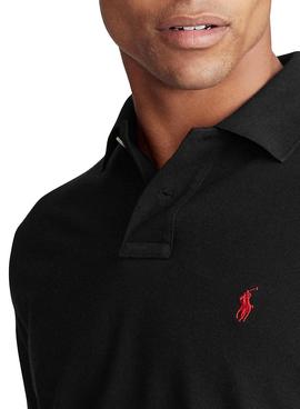 Polo Polo Ralph Lauren Knit Negro para Hombre