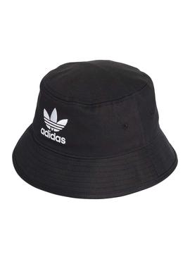 Gorro Adidas Bucket Logo Negro para Niño y Niña