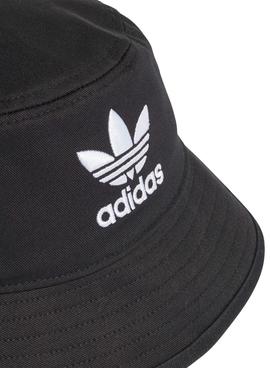 Gorro Adidas Bucket Logo Negro para Niño y Niña