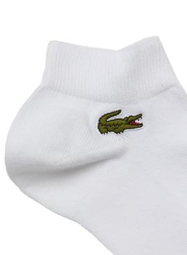 Calcetines Lacoste RA4183 Pack 3 Blanco