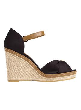 Sandalia Tommy Hilfiger Elena Negro Mujer