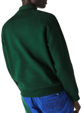 Sudadera Lacoste SH1213 Verde para Hombre